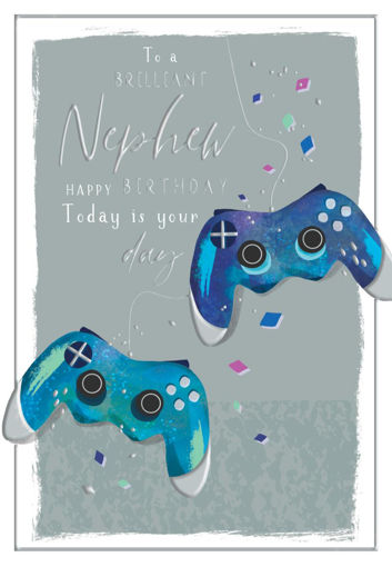 Picture of BRILLIANT NEPHEW BIRTHDAY CARD
